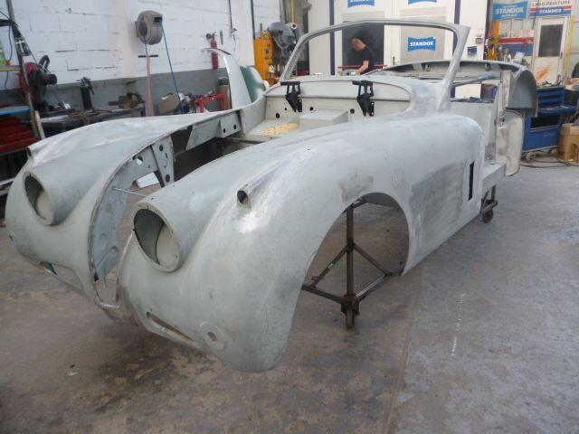 Restauration Jaguar XK 140