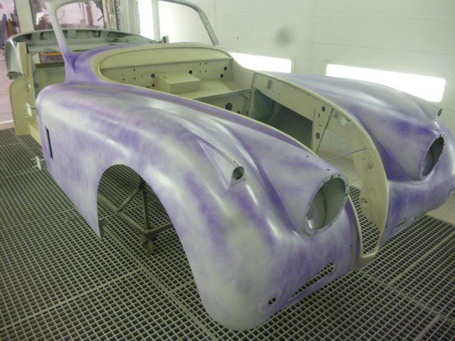 Restauration Jaguar XK 140