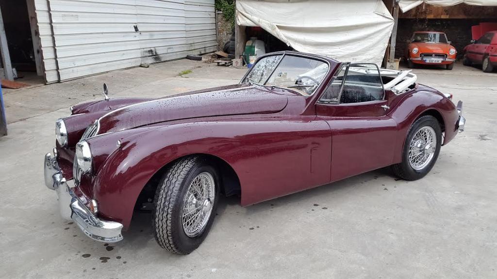Restauration Jaguar XK 140