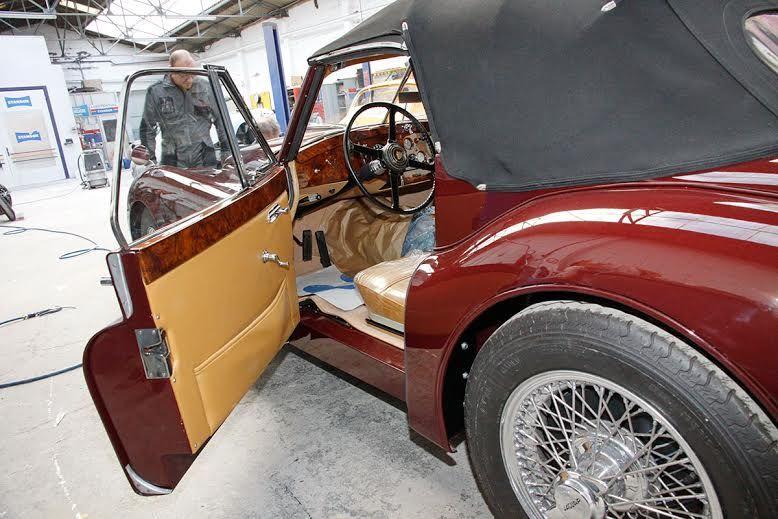 Restauration Jaguar XK 140