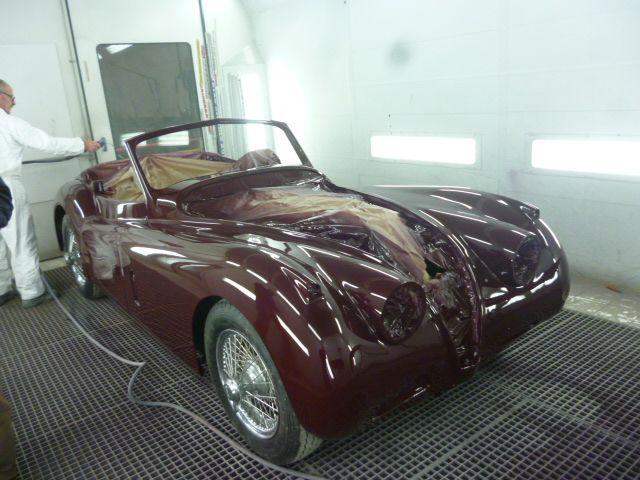 Restauration Jaguar XK 140