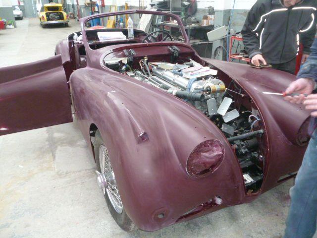 Restauration Jaguar XK 140