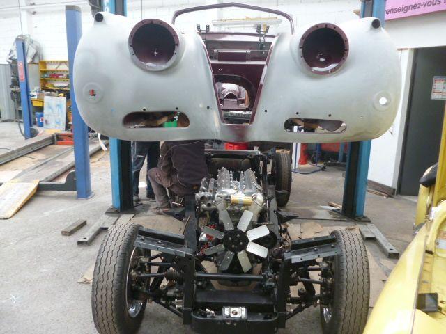 Restauration Jaguar XK 140