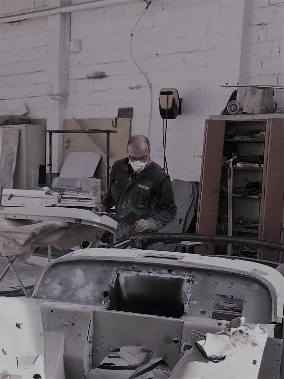 TRIUMPH TR 3 CLASSIC CAR RESTAURATION BRETAGNE ROADSTER