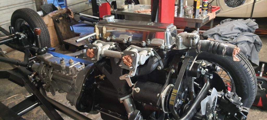 RESTAURATION TRIUMPH TR3A BRETAGNE ROADSTER