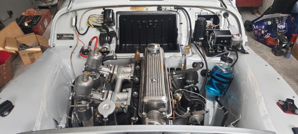 RESTAURATION TRIUMPH TR3A BRETAGNE ROADSTER