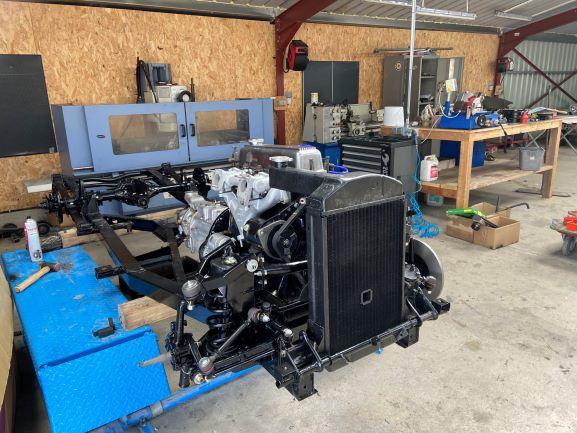 RESTAURATION TRIUMPH TR3A BRETAGNE ROADSTER