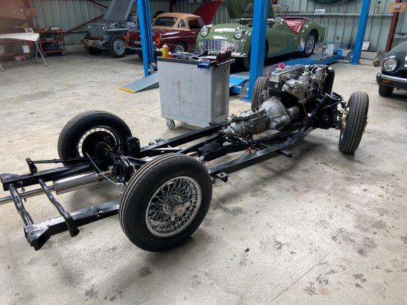 RESTAURATION TRIUMPH TR3A BRETAGNE ROADSTER