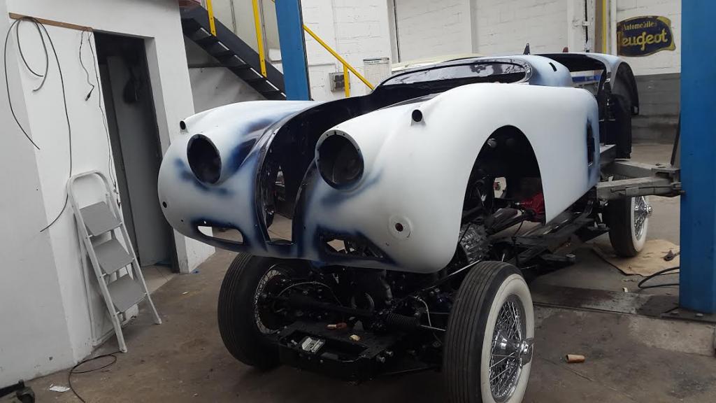Restauration Jaguar Xk 140 Roadster