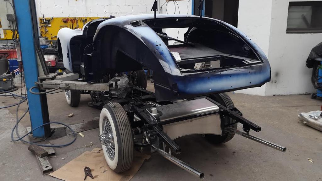 Restauration Jaguar Xk 140 Roadster