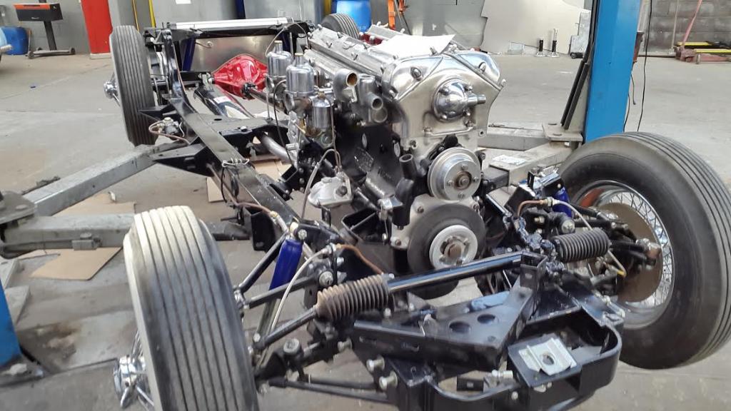 Restauration Jaguar Xk 140 Roadster