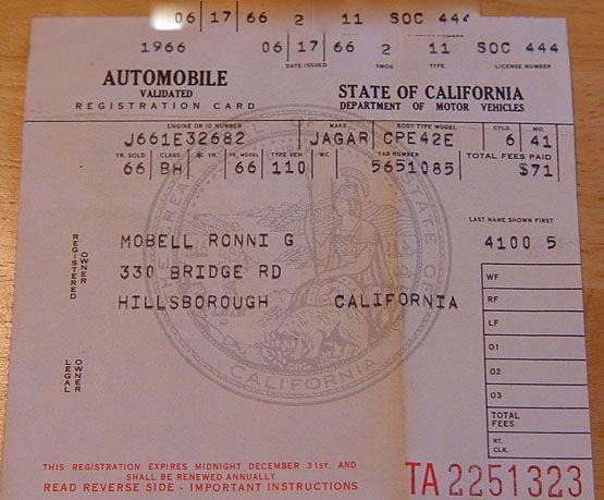 Jaguar type E srie 1 1966