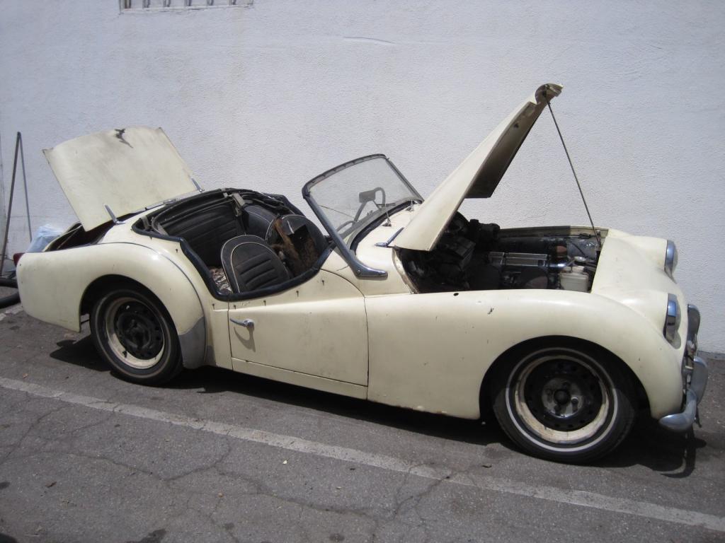 Triumph TR3A overdrive 1960