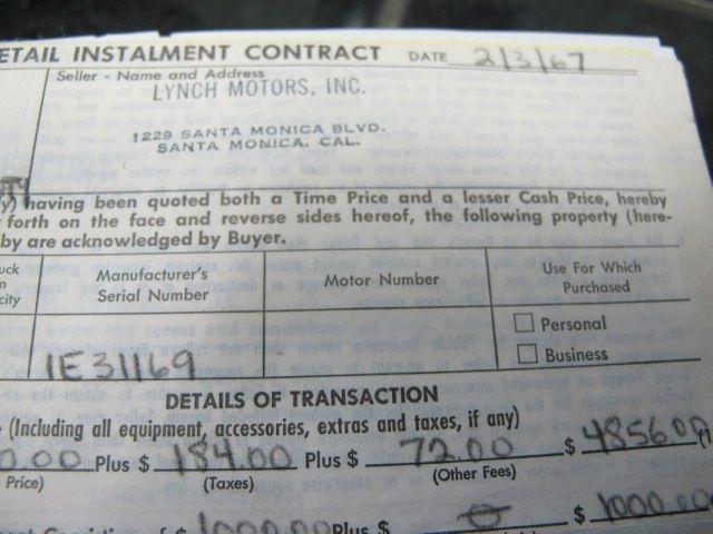 Jaguar type E srie 1 1966