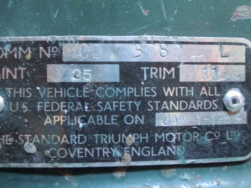 Triumph TR250 1968