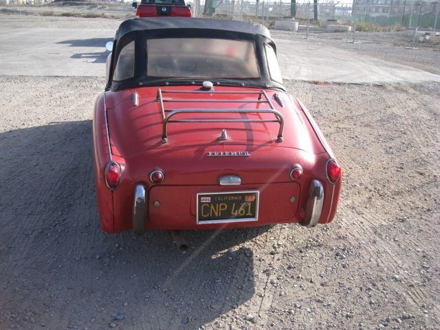 Triumph TR3A 1960