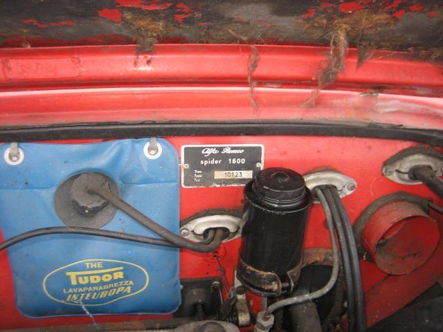 Alfa Romeo giulia spider 1962