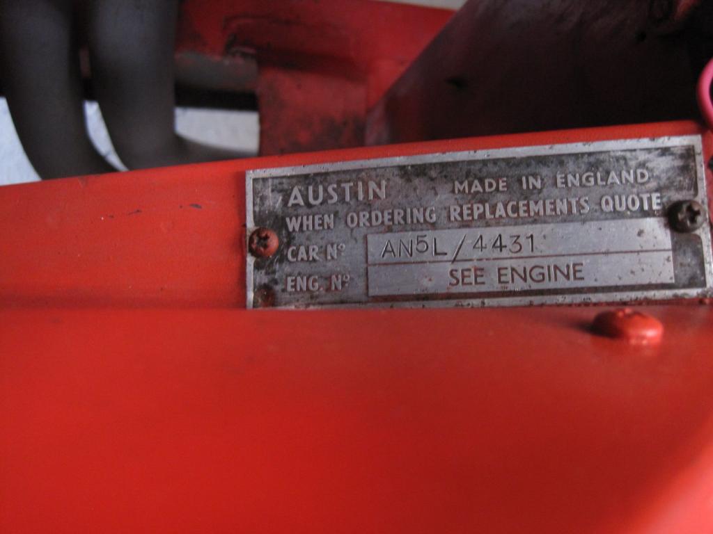 Austin Healey frogeye 1960