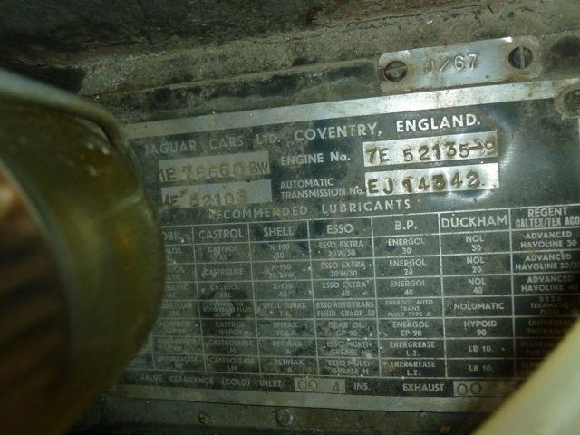 Jaguar type E srie 1 1967