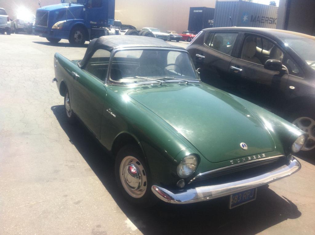 alpine sunbeam sunbeam 1962