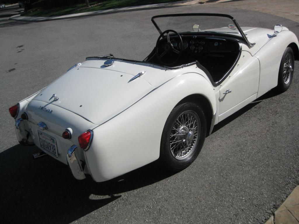 Triumph TR3A overdrive 1960