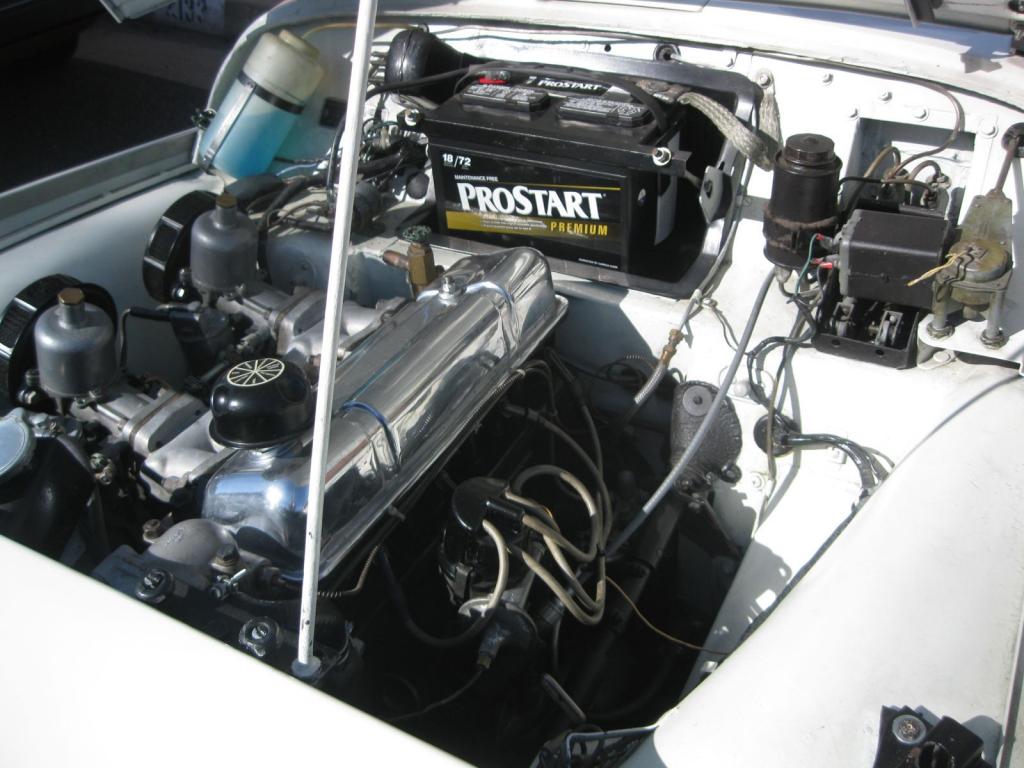 Triumph TR3A overdrive 1960