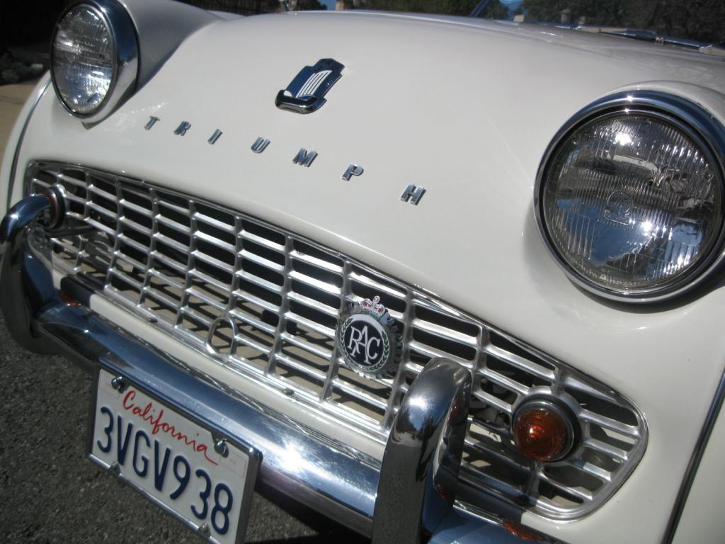 Triumph TR3A overdrive 1960
