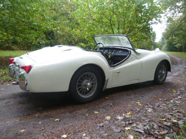 Triumph TR3A overdrive 1960