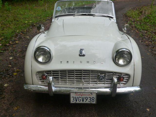 Triumph TR3A overdrive 1960