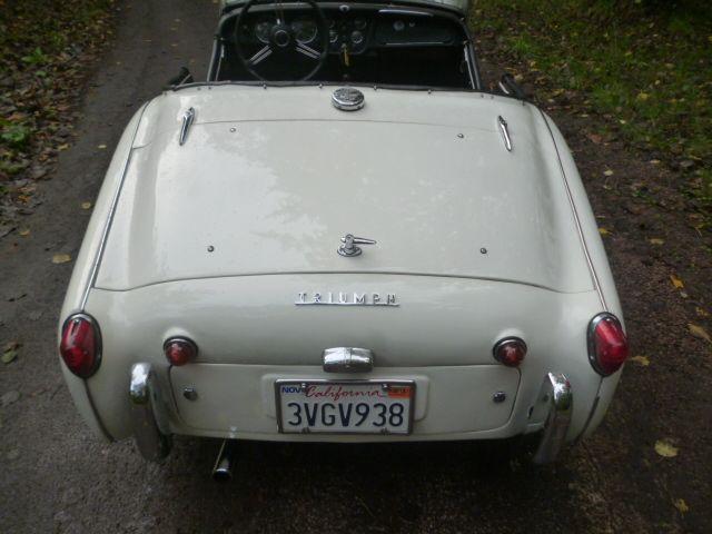 Triumph TR3A overdrive 1960