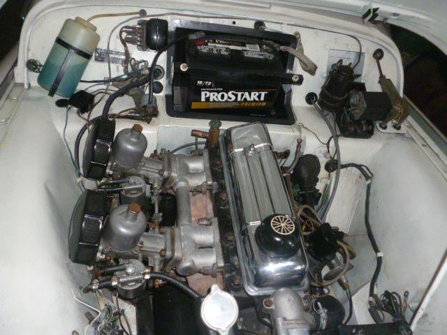 Triumph TR3A overdrive 1960