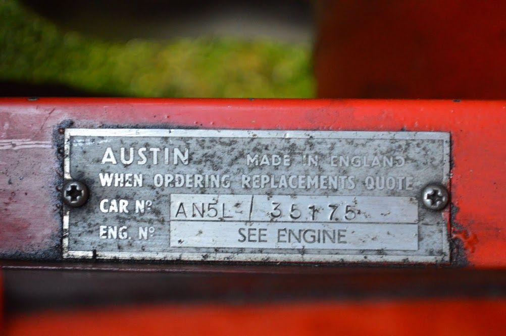 Austin Healey frogeye 1960