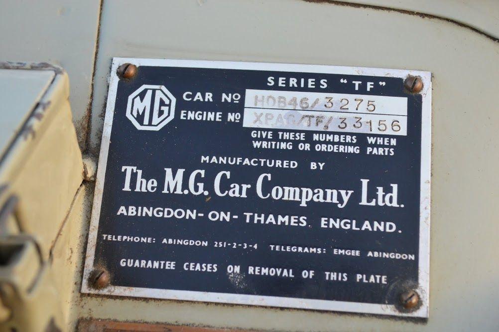 MG TF 1954