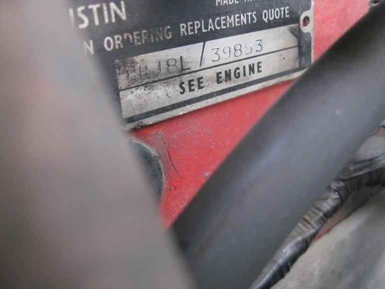 Austin Healey 3000 mk 3 1967