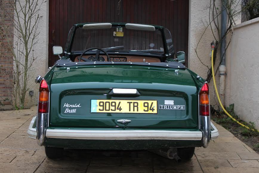 Triumph herald britt 1970