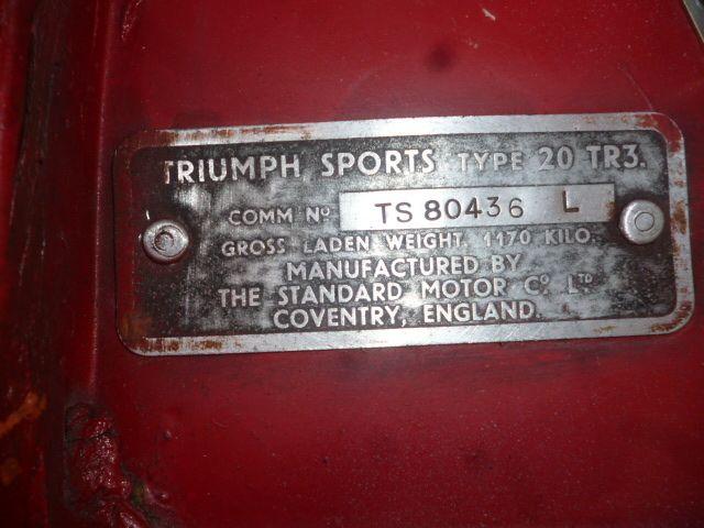 Triumph TR3A 1959