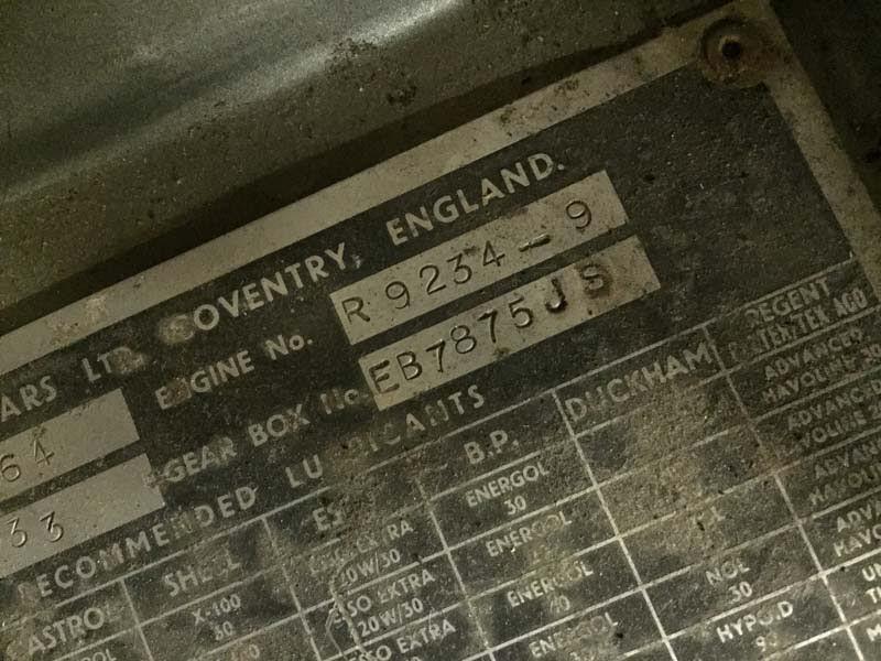 Jaguar type E serie 1 , 3.8l 1963