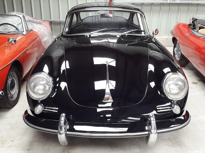 Porsche 356 c Noire Bretagne Roadster