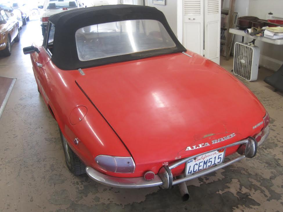 alfa spider duetto 1750 bretagne roadster
