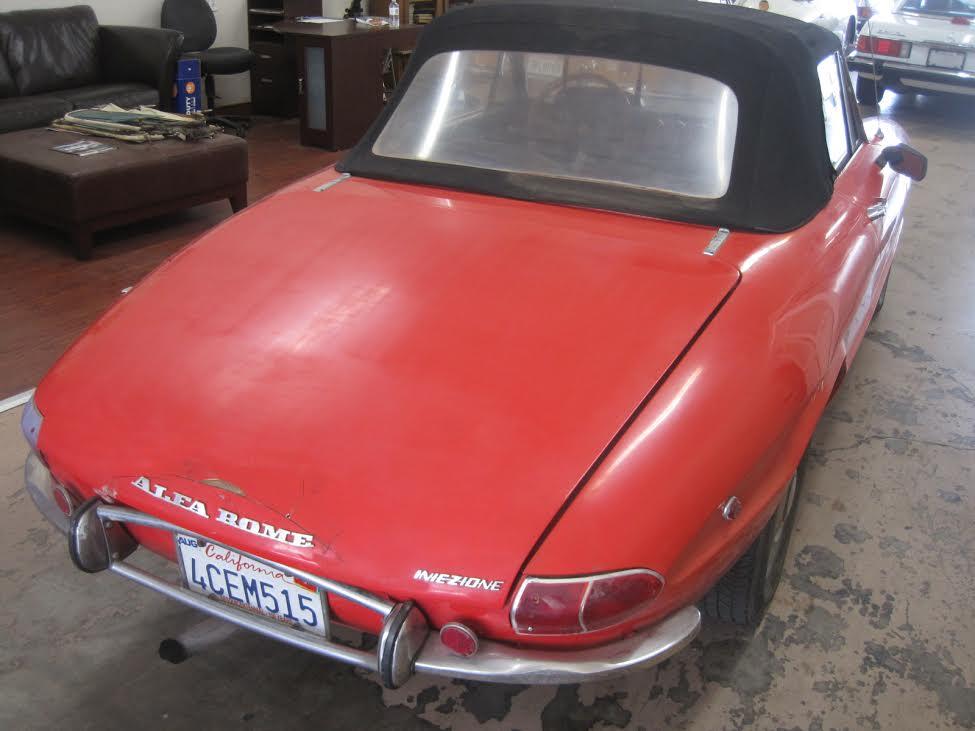 alfa spider duetto 1750 bretagne roadster