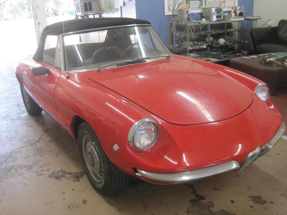 alfa spider duetto 1750 bretagne roadster