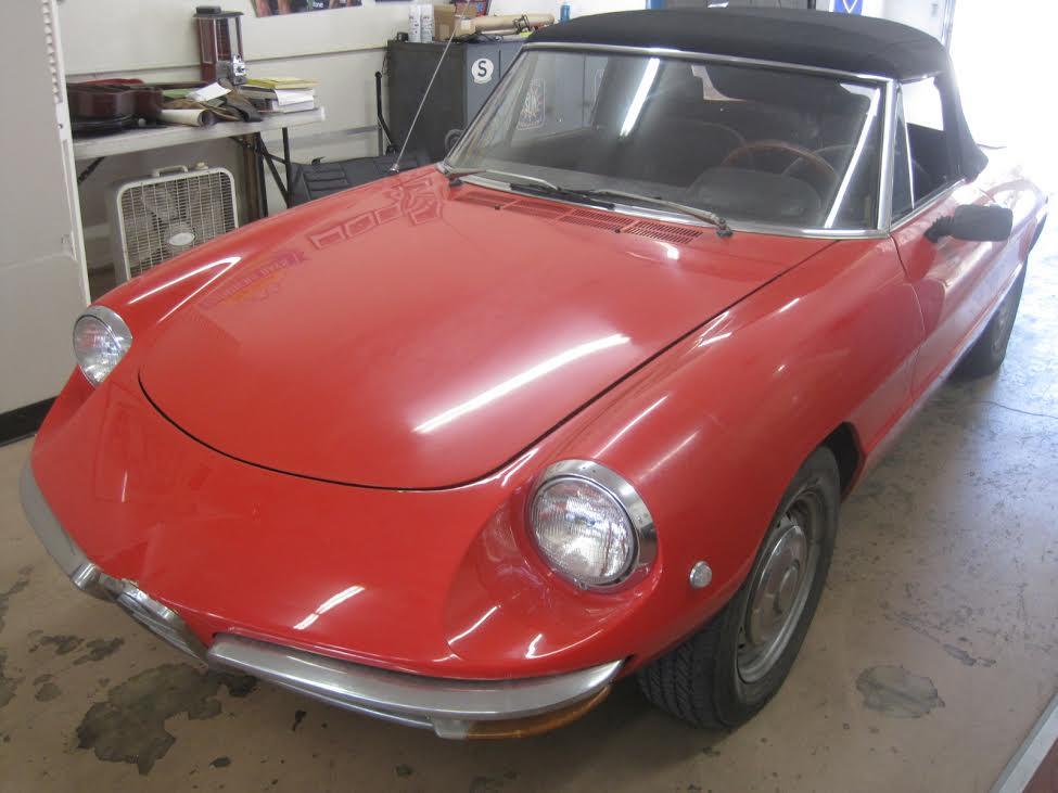 alfa spider duetto 1750 bretagne roadster