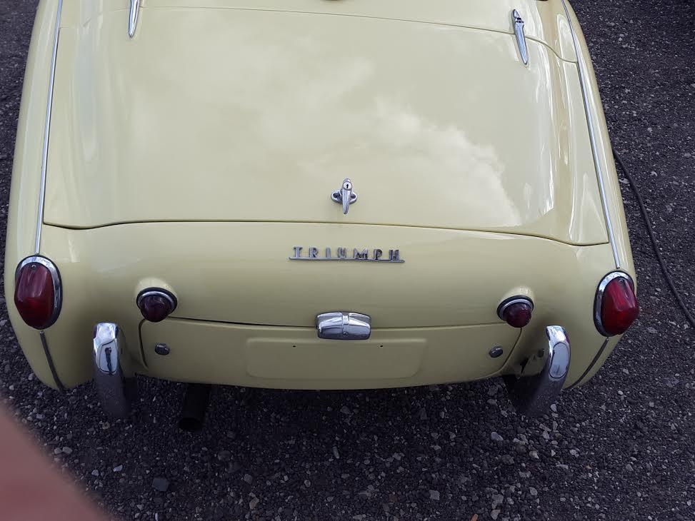 Triumph TR3A bretagne roadster
