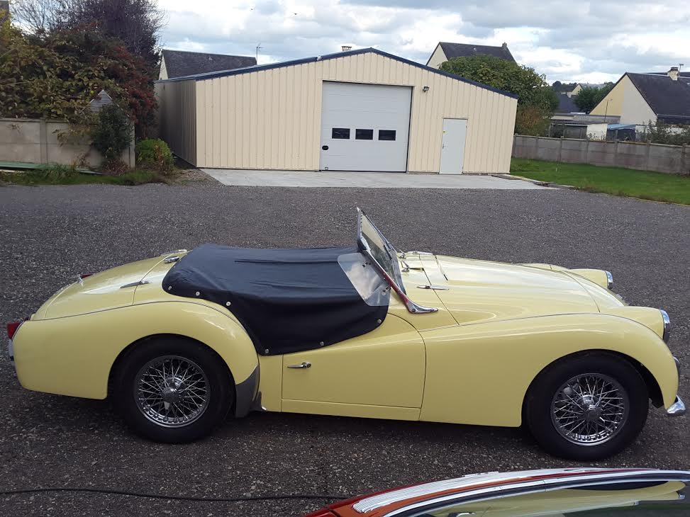 Triumph TR3A bretagne roadster