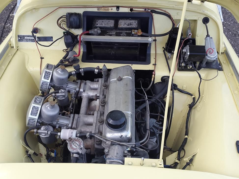 Triumph TR3A bretagne roadster