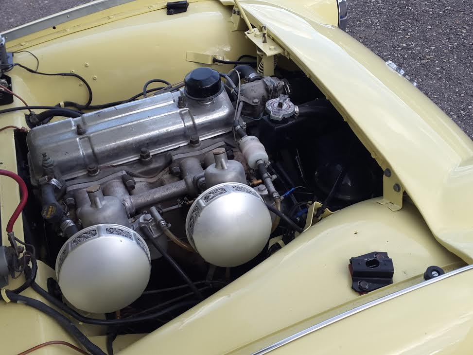 Triumph TR3A bretagne roadster