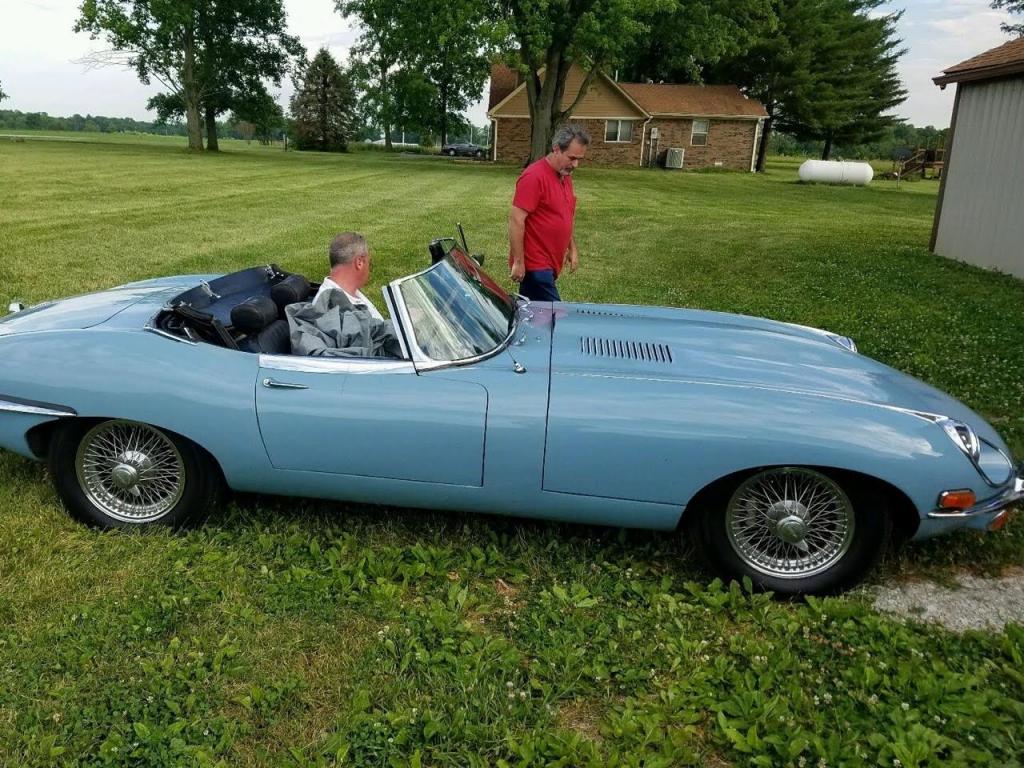 jaguar type e s2 cabriolet bretagne roadster