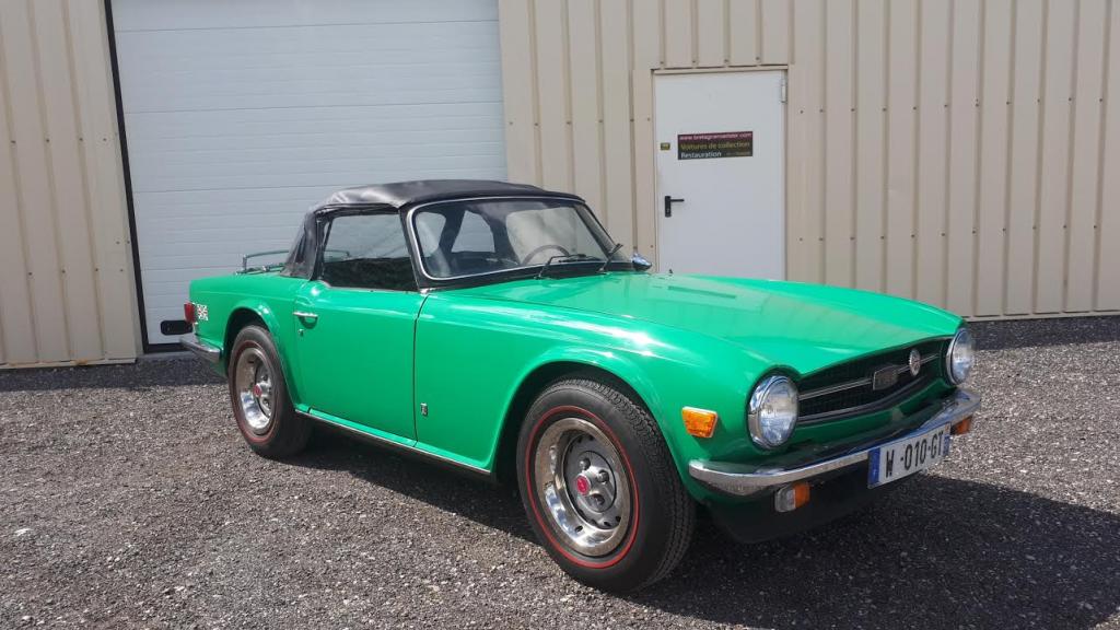 triumph tr6 bretagne roadster