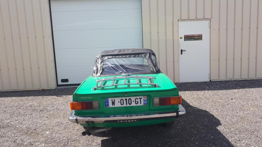 triumph tr6 bretagne roadster