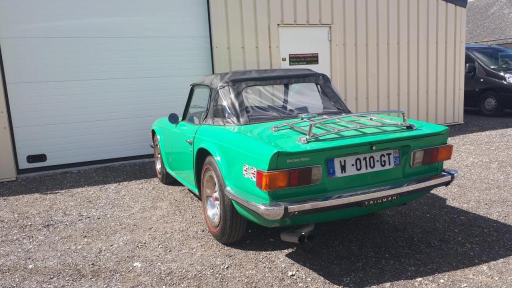 triumph tr6 bretagne roadster